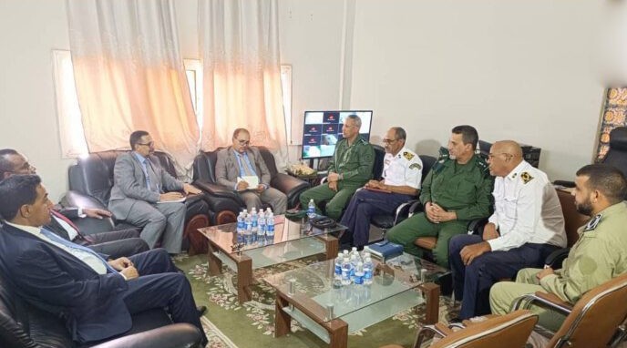  Le Procureur général près la Cour suprême visite le parquet de Nouadhibou et sa prison civile 